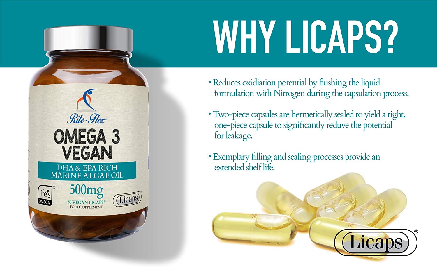 Omega 3 Vegano RiteFlex